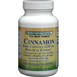 Cinnamon Bark Capsules Botanical Extract 1210 mg