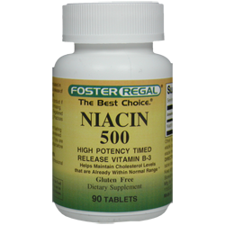 Niacin 500 mg Timed Release