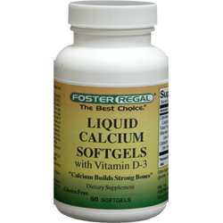 High Potency Liquid Calcium Softgelsw/Vitamin D3